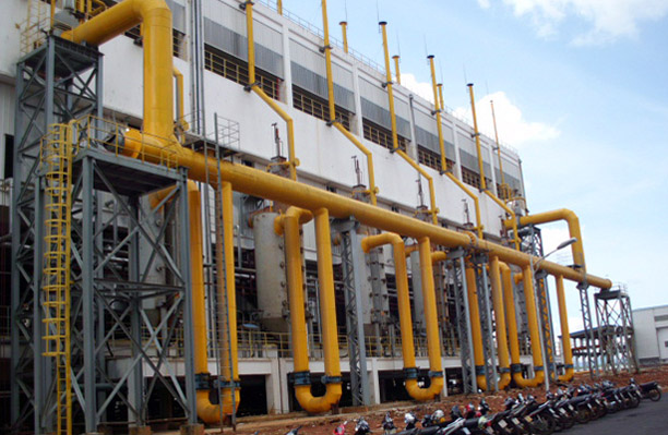 越南林同氧化铝行业两段式煤气发生炉煤气站